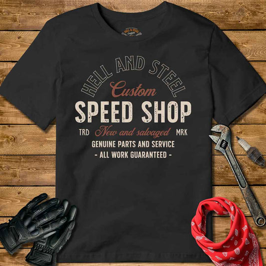 Speed Shop Motorcycle T-shirt