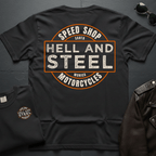 Hell & Steel Santa Monica 2-Sided T-Shirt