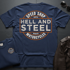 Hell & Steel Santa Monica 2-Sided T-Shirt