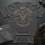 Hell And Steel Sparkplugs 2-Sided T-Shirt