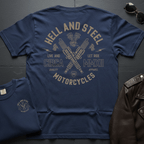 Hell And Steel Sparkplugs 2-Sided T-Shirt