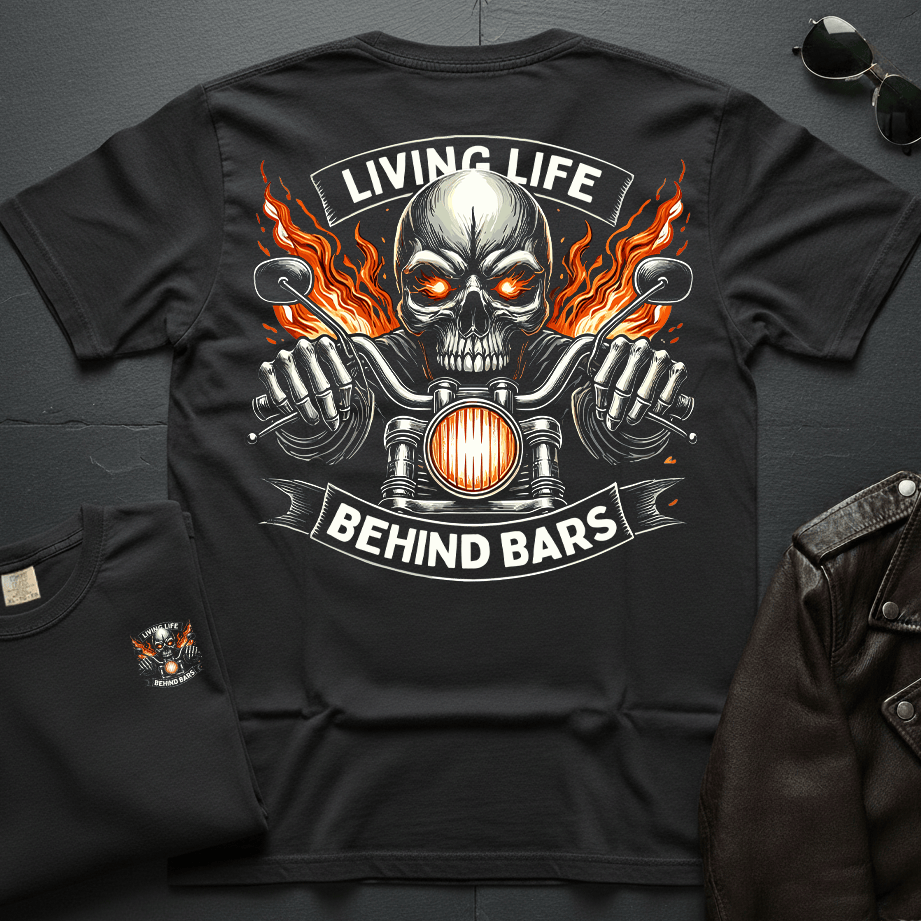 Living Life Behind Bars 2-Sided T-Shirt