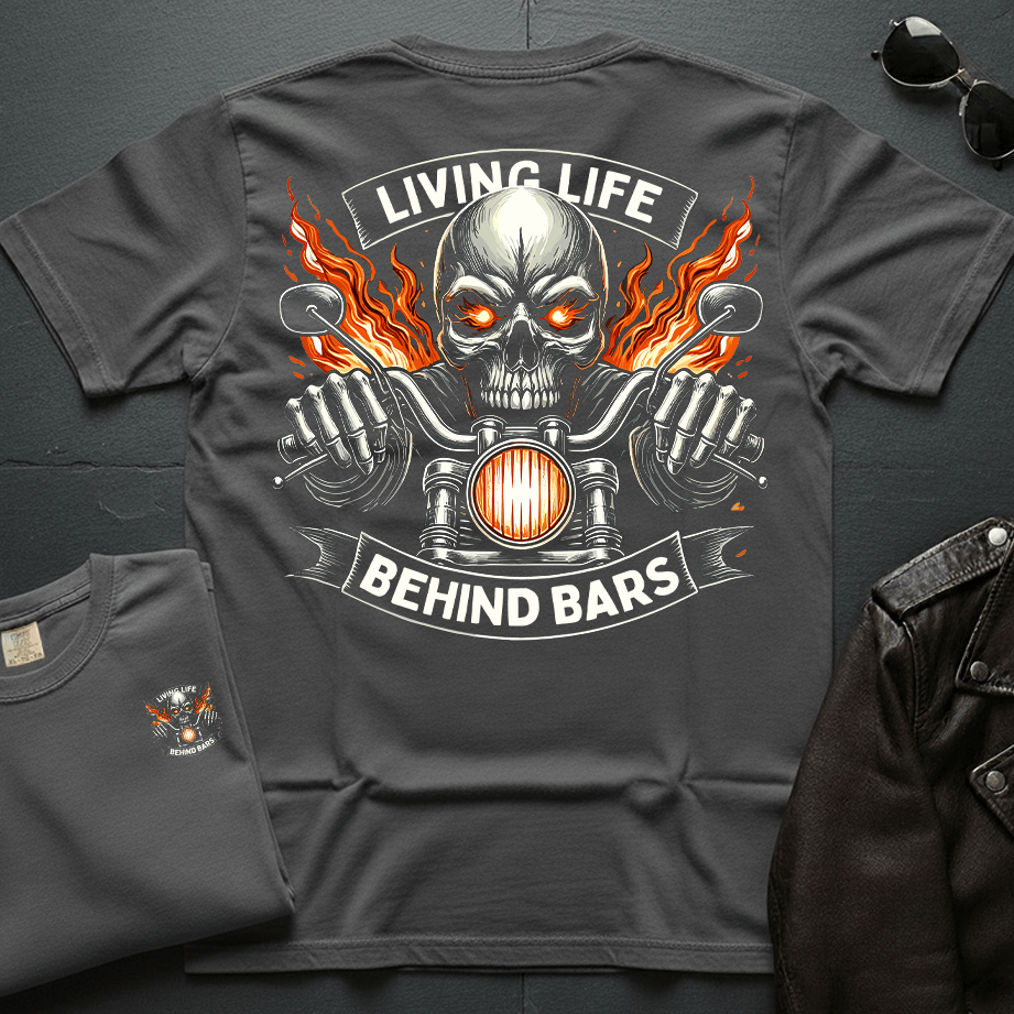 Living Life Behind Bars 2-Sided T-Shirt