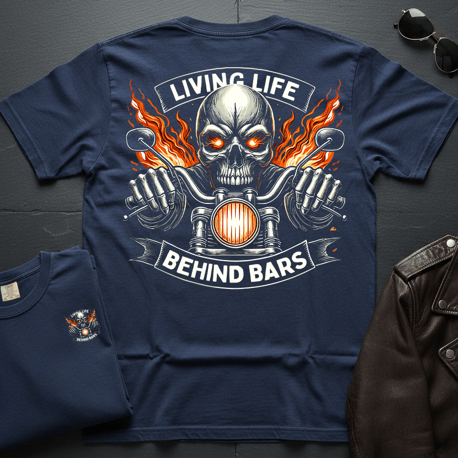 Living Life Behind Bars 2-Sided T-Shirt